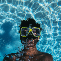 diving